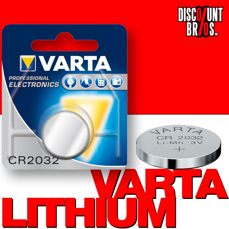 VARTA Lithium Knopfzelle CR2032 3V 1er Blister