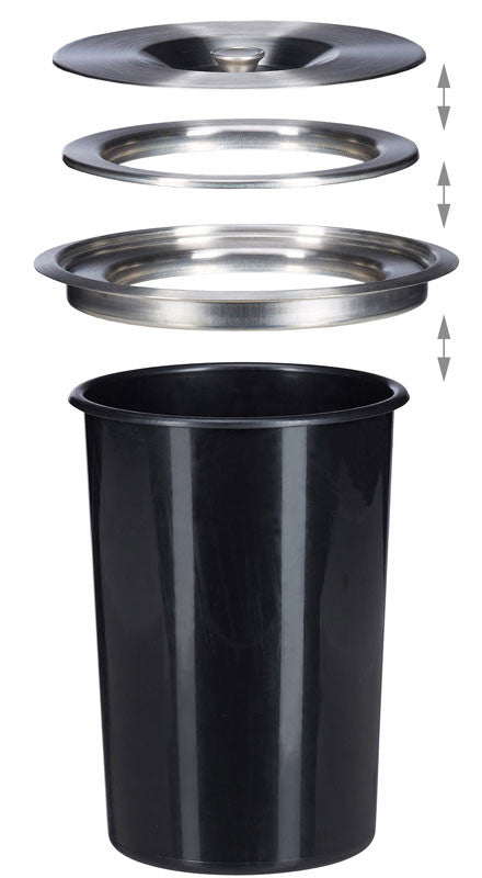 Einbaumülleimer ABFALLEIMER Kücheneimer für den Einbau in Arbeitsplatte