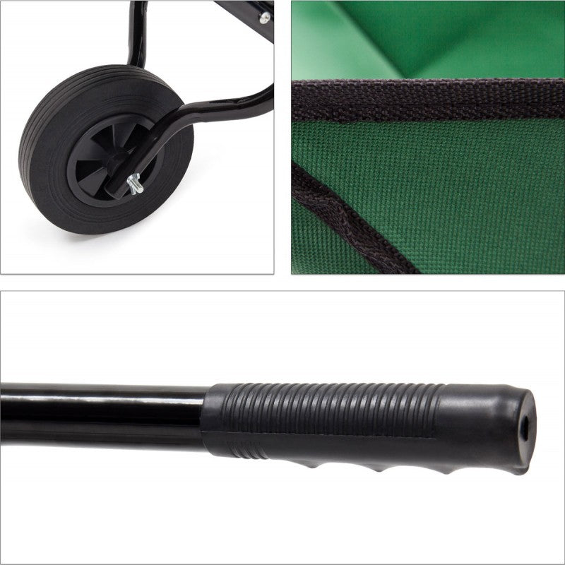 Garette KARRETTE Schubkarre faltbar GRÜN