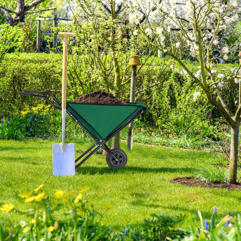 Garette KARRETTE Schubkarre faltbar GRÜN