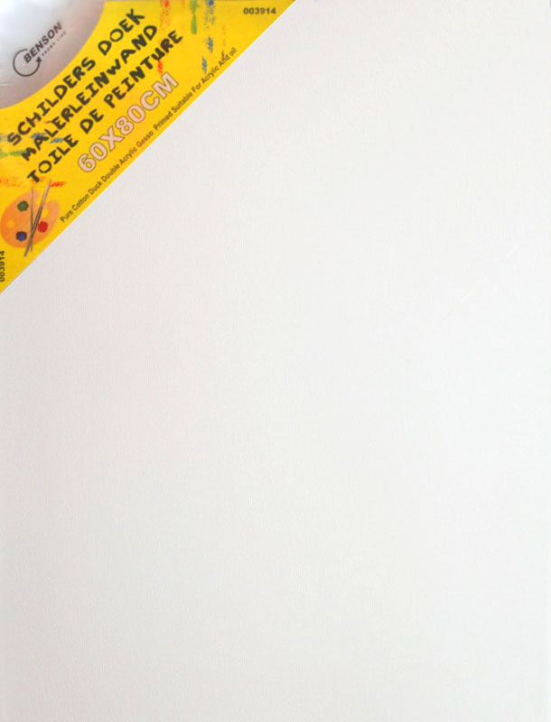 Künstler LEINWAND grundiert auf Keilrahmen für Kunstmaler 60×80cm