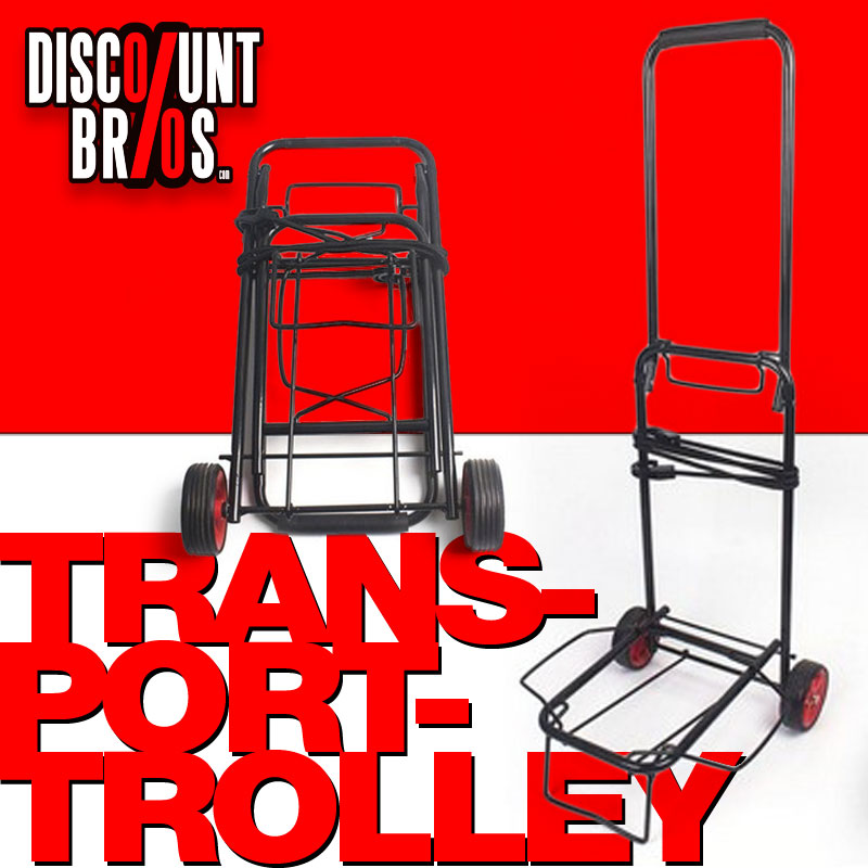 Klappbarer EINKAUFS-TROLLEY Transport Trolley Transportroller Einkaufstrolley bis 20kg