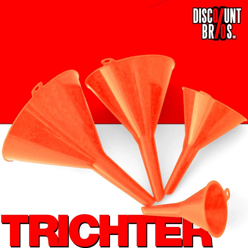 4er-Set TRICHTER aus Kunststoff
