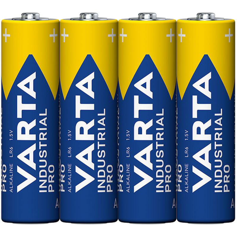 VARTA 4006 Industrial Pro Alkaline Batterien AA Mignon LR6 E91 2er Pack