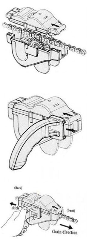 Velo Fahrrad KETTENREINIGUNGS-GERÄT Werkzeug mit Tank und 6 rotierenden Bürsten