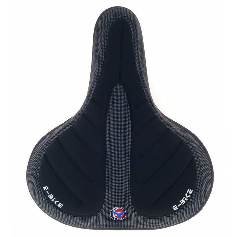 Komfort E-BIKE VELO SATTEL Fahrradsattel Velosattel SCHWARZ