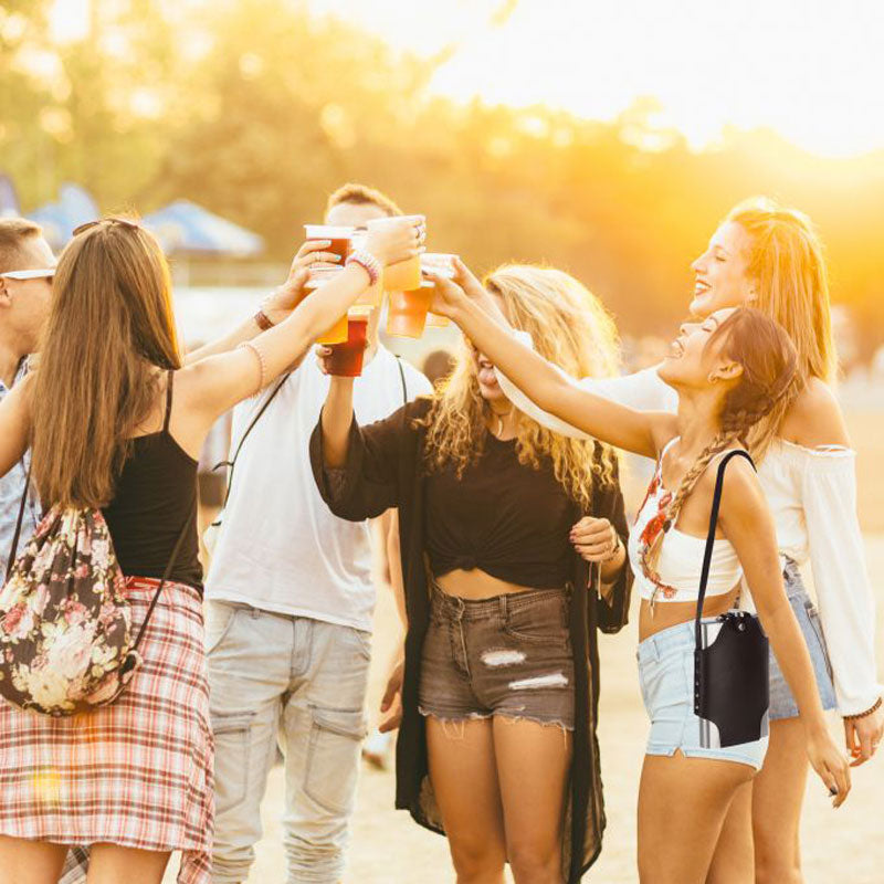 XXL FLACHMANN aus Edelstahl mit Tasche 1,8 l