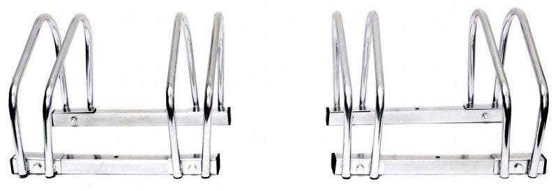 4-er VELOSTÄNDER Fahrradständer für Boden- & Wandmontage (2×2er)