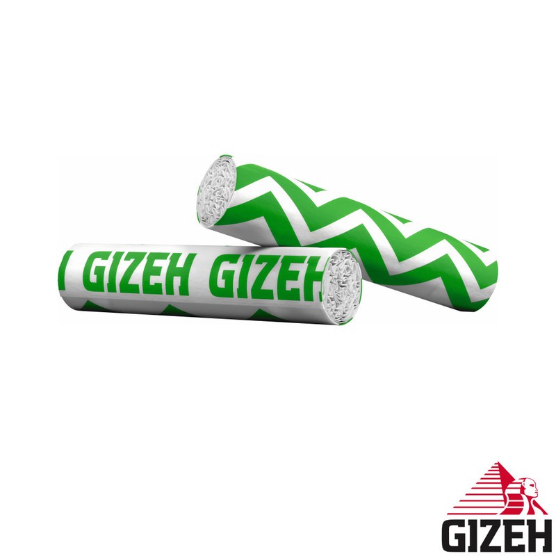 600 Stk. GIZEH GREEN Active Filter ProCell Aktivkohlefilter Filter Zigarettenfilter 6mm EXTRA-SLIM Verkaufsdisplay