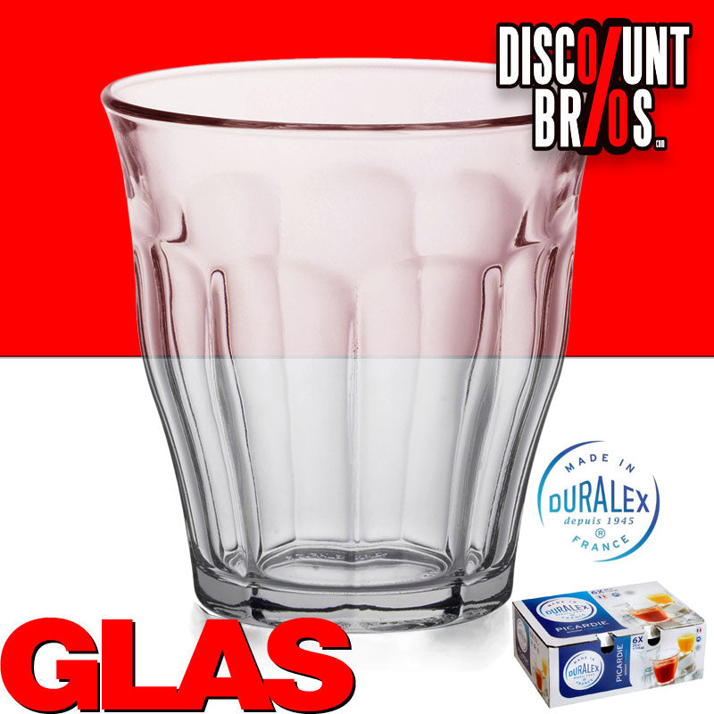 6er-Set Trinkgläser Glas TRINKGLAS Duralex Picardie 6×25cl