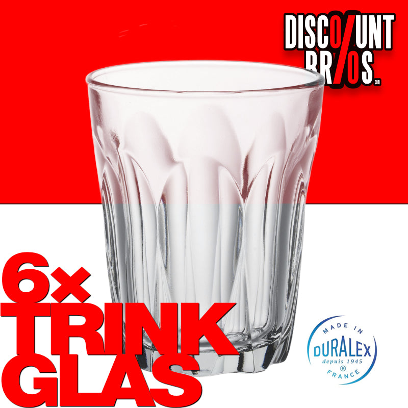 6er-Set Trinkgläser Glas TRINKGLAS Duralex Provence 6×16cl