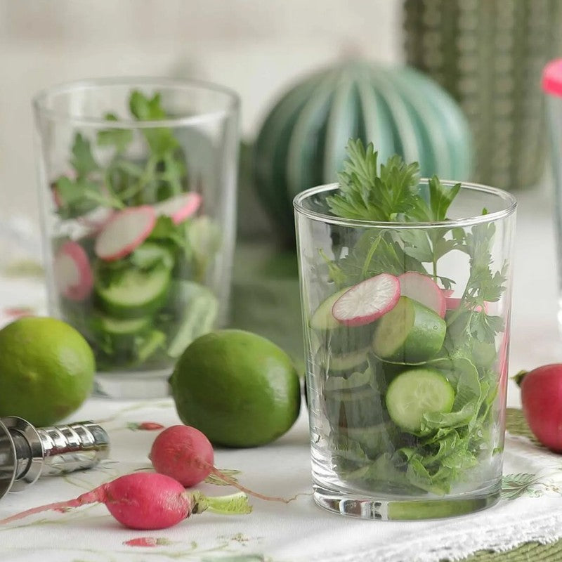 6er-Set Bodega Gläserset TRINKGLAS Bierglas Glas Trinkgläser Gläser Wassergläser Whiskygläser von LAV 345ml