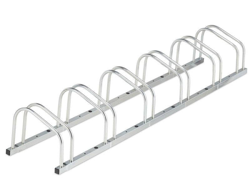 6-er VELOSTÄNDER Modern verzinkter Fahrradständer bis 5 cm Reifenbreite