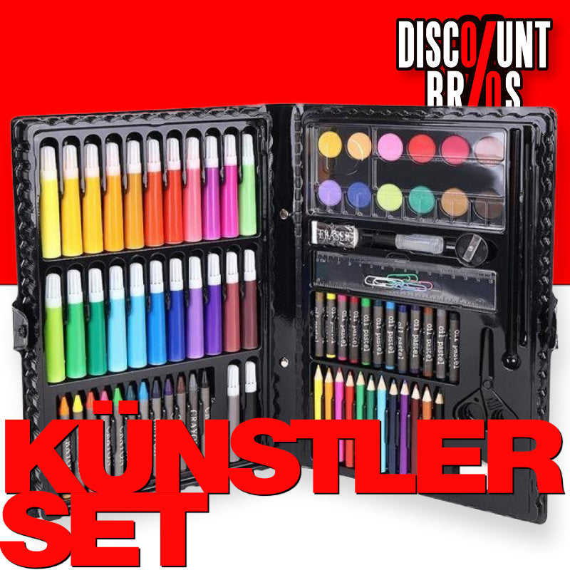 86-teiliges MAL-SET im Koffer
