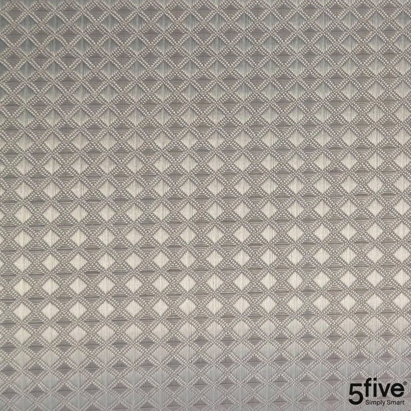 5five Textil DUSCHVORHANG Polyesterstoff mit Waffelstruktur MODERN + 12 Ringe 180×200cm TAUPE