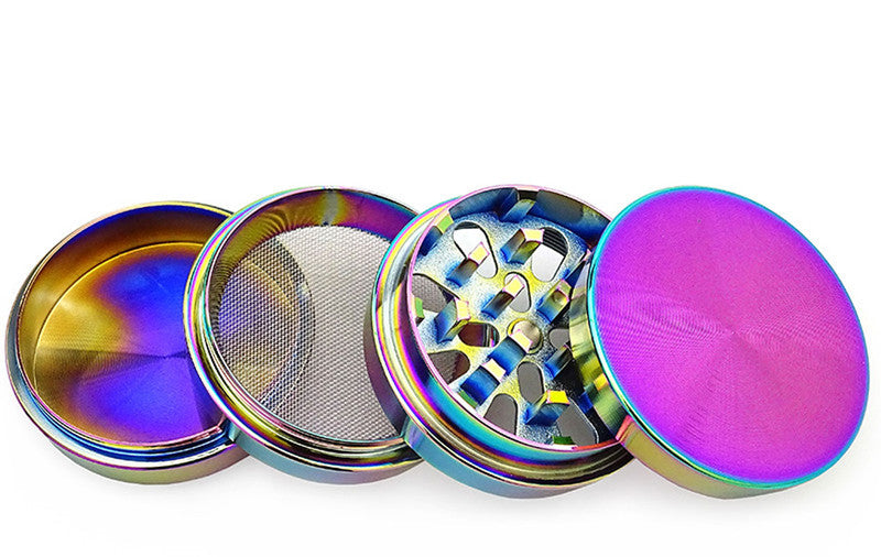 Gewürzmühle XL GRINDER PAGODA 4-teilig aus Metall Ø52mm