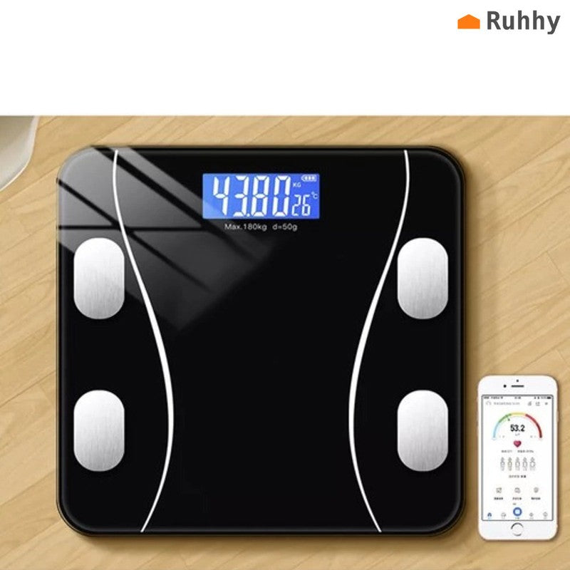 Digitale inteligente PERSONENWAAGE mit Bluetooth + APP bis 180kg