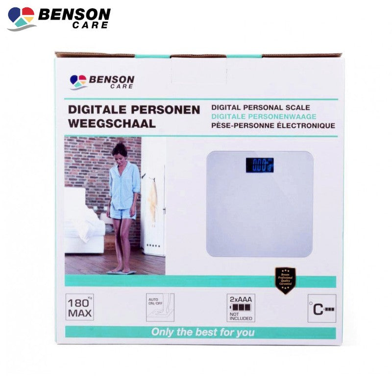 Digitale GLAS PERSONENWAAGE Design Waage bis 180kg