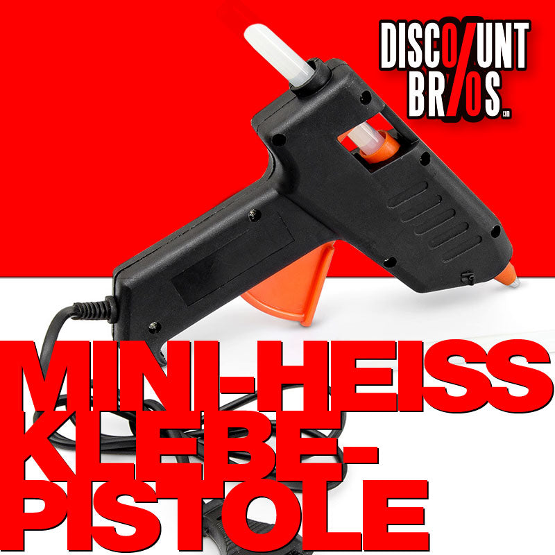 Heissleimpistole MINI HEISS-KLEBEPISTOLE bis 8mm Heissklebegerät mit Klebesticks