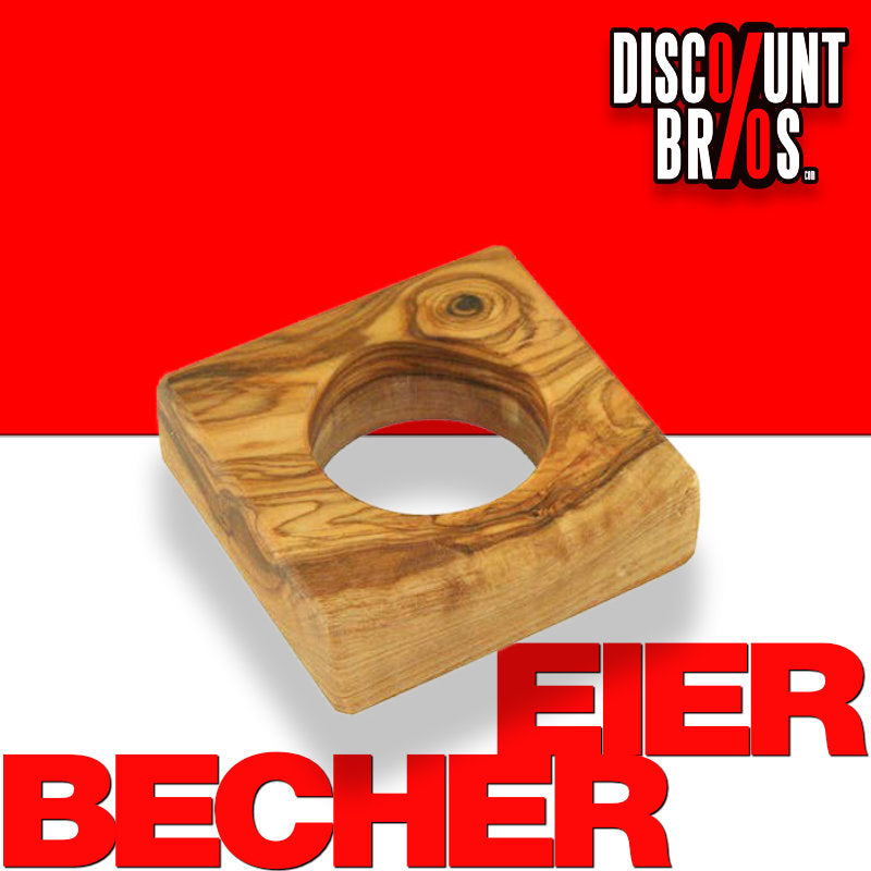 olivenholz-erleben | Eierhalter Eierbecher Serviettenring Troué | gefertigt in Deutschland