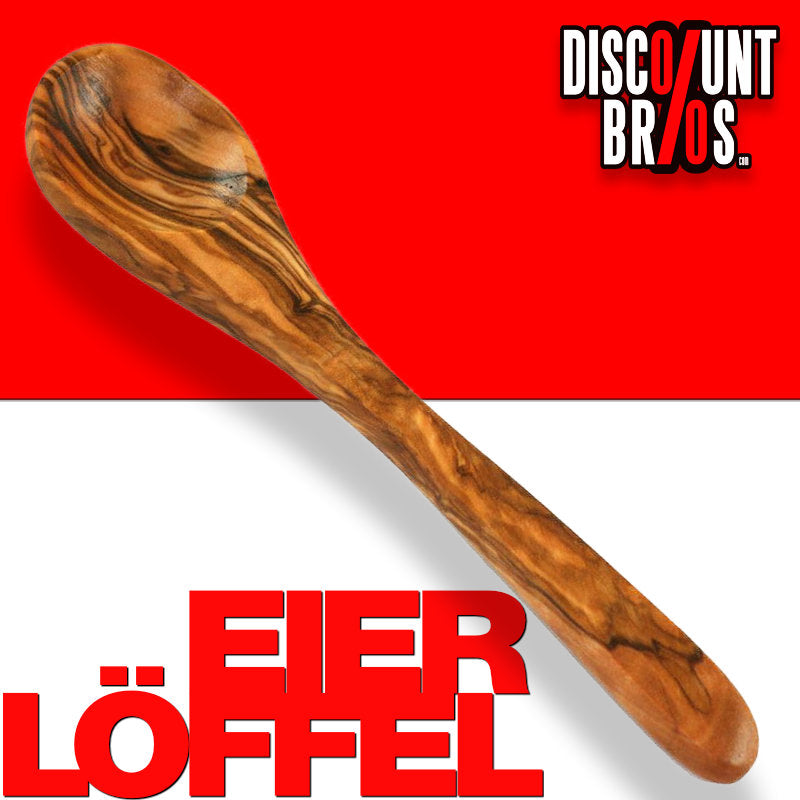 olivenholz-erleben |  Eierlöffel | gefertigt in Deutschland