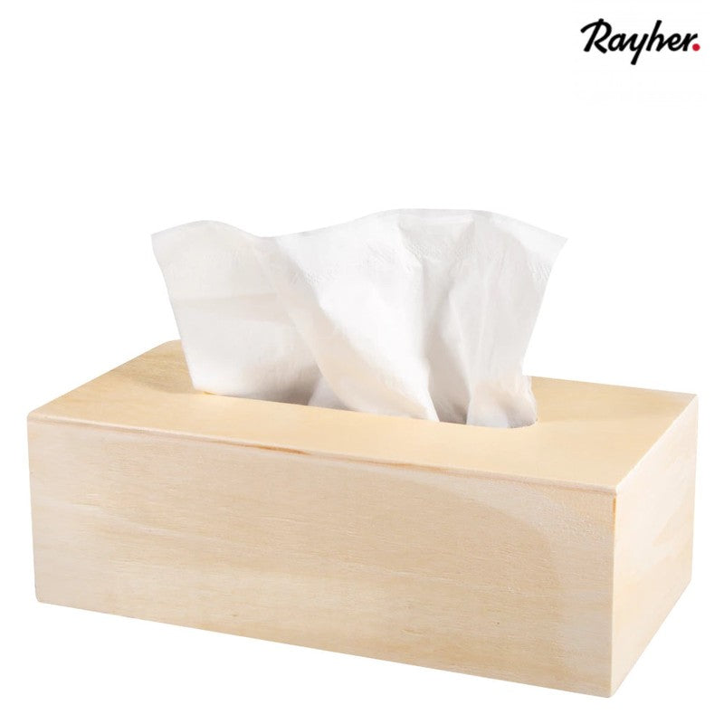 Tücherbox Tissues Box KOSMETIKTÜCHERBOX aus unbehandeltem FSC-Holz zum dekorieren