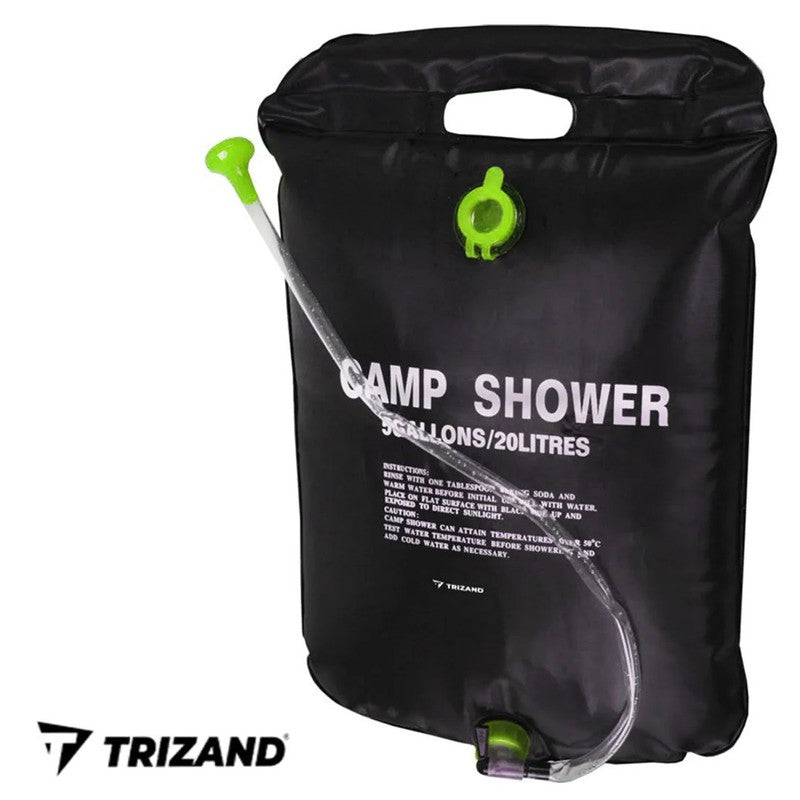 TRIZAND Campingdusche SOLARDUSCHE Gartendusche Duschbeutel 20l