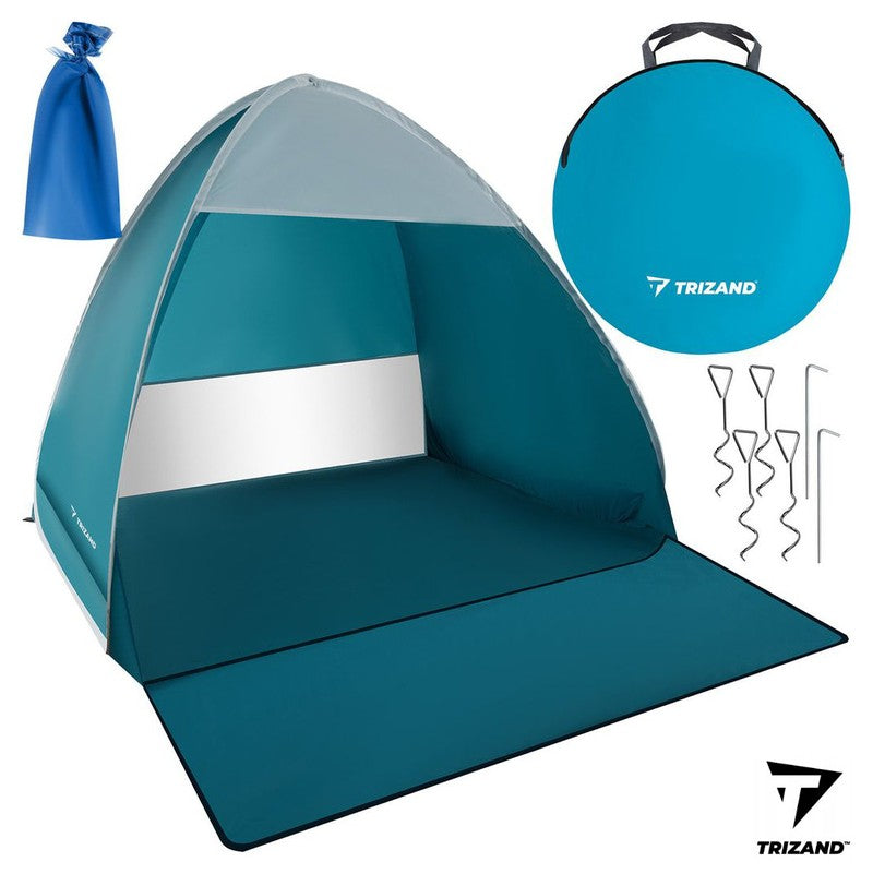 Strandmuschel Pop-up STRAND-ZELT für zwei Personen von Trizand