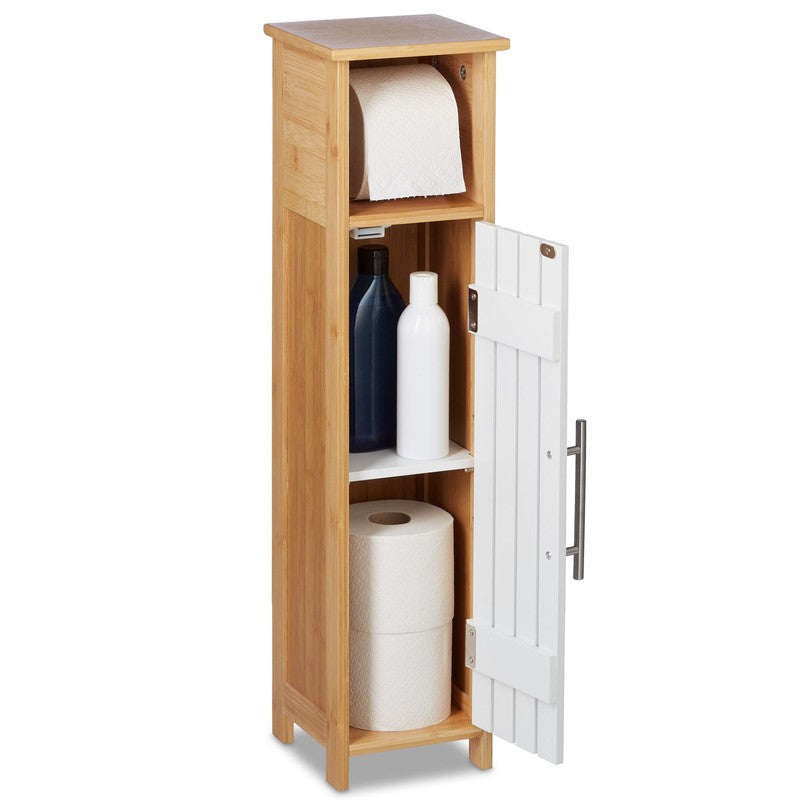 Toilettenpapierhalter WC-PAPIER-HALTER Badschrank Bambus