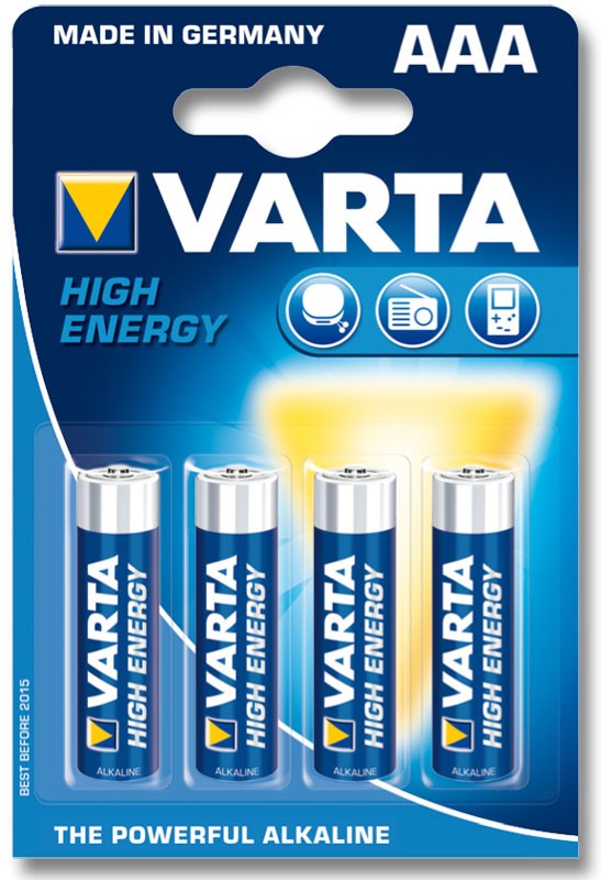 40 Stk. VARTA 4903 High Energy Batterien AAA Micro LR03