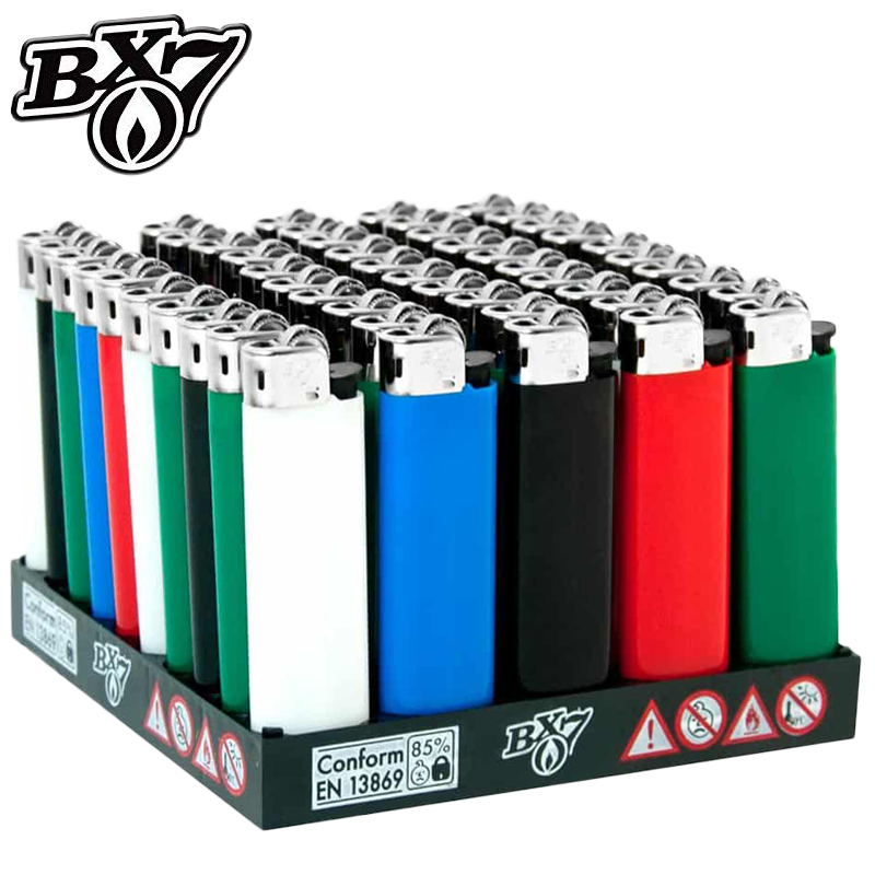 50 Stk. BIC BX7 F23 Einwegfeuerzeug FEUERZEUG farbig