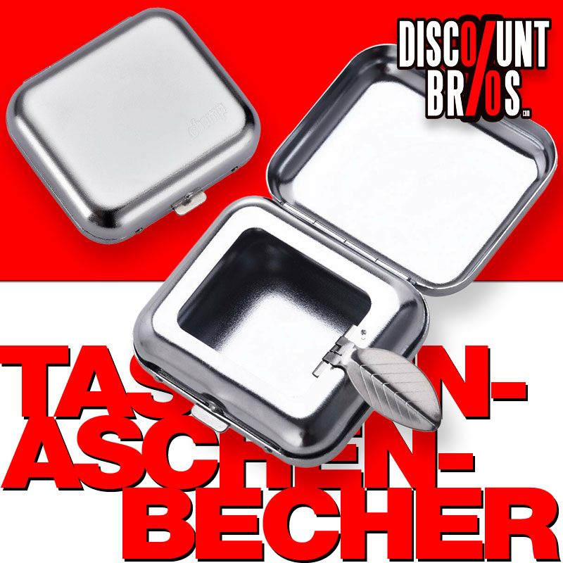 Feldaschenbecher MINI TASCHEN ASCHENBECHER Metall von CHAMP
