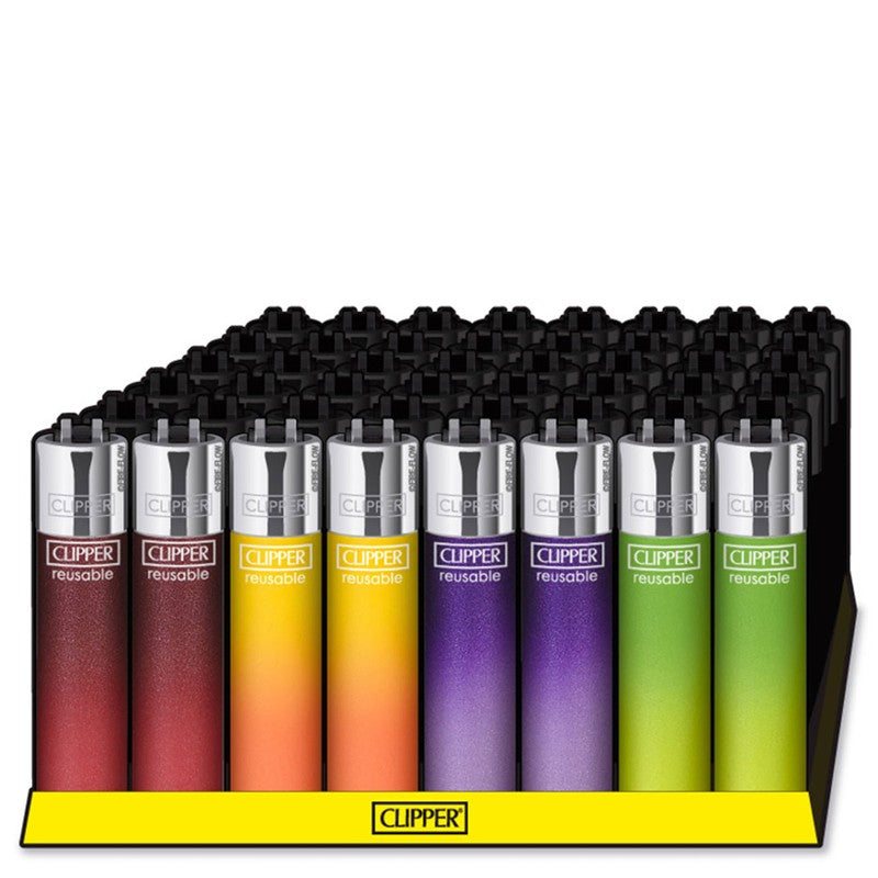 Clipper® Mehrwegfeuerzeug CP11 FEUERZEUG Metallic GRADIENT