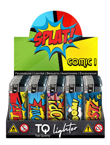 Elektronik FEUERZEUG "Comic 1" nachfüllbar