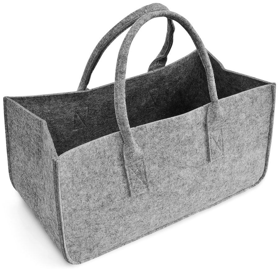 Tragetasche FILZTASCHE Tasche für Kaminholz aus Filz 50×25×25cm