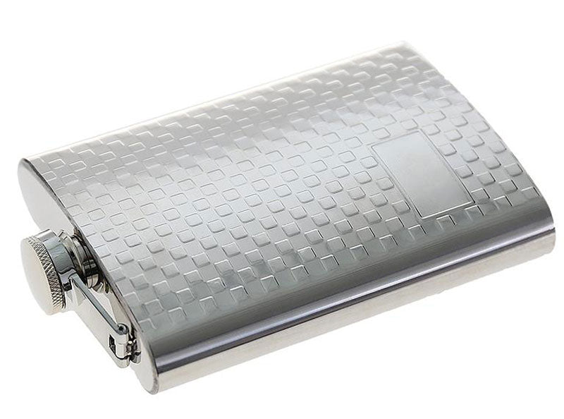 Geschenk-Set FLACHMANN 6-tlg. Chrom KARO 8oz