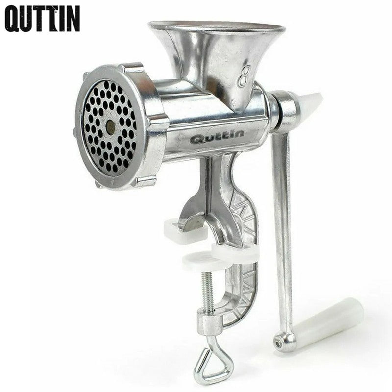 Grösse 8 FLEISCHWOLF 149849 aus Aluminium manuell und robust QUTTIN