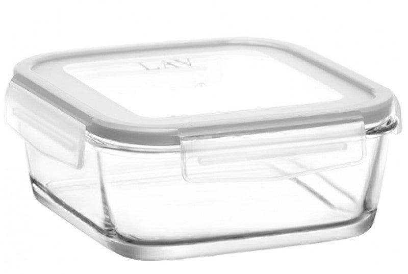 1150ml QUADRATISCHE Glas Frischhaltedose PREMIUM VORRATSDOSE Aufbewahrungsbox Frische Box