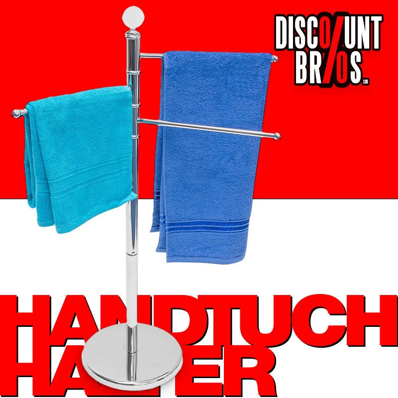 Handtuchständer HANDTUCHHALTER aus Edelstahl 3-armig