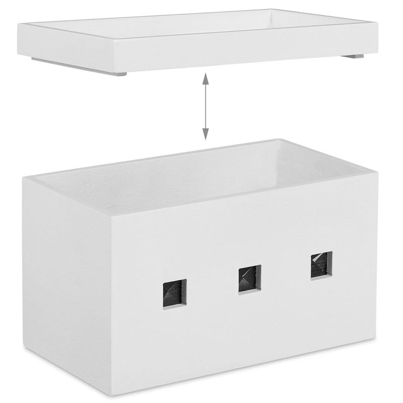 KABELBOX Ladestation Organzier Bambus Holz