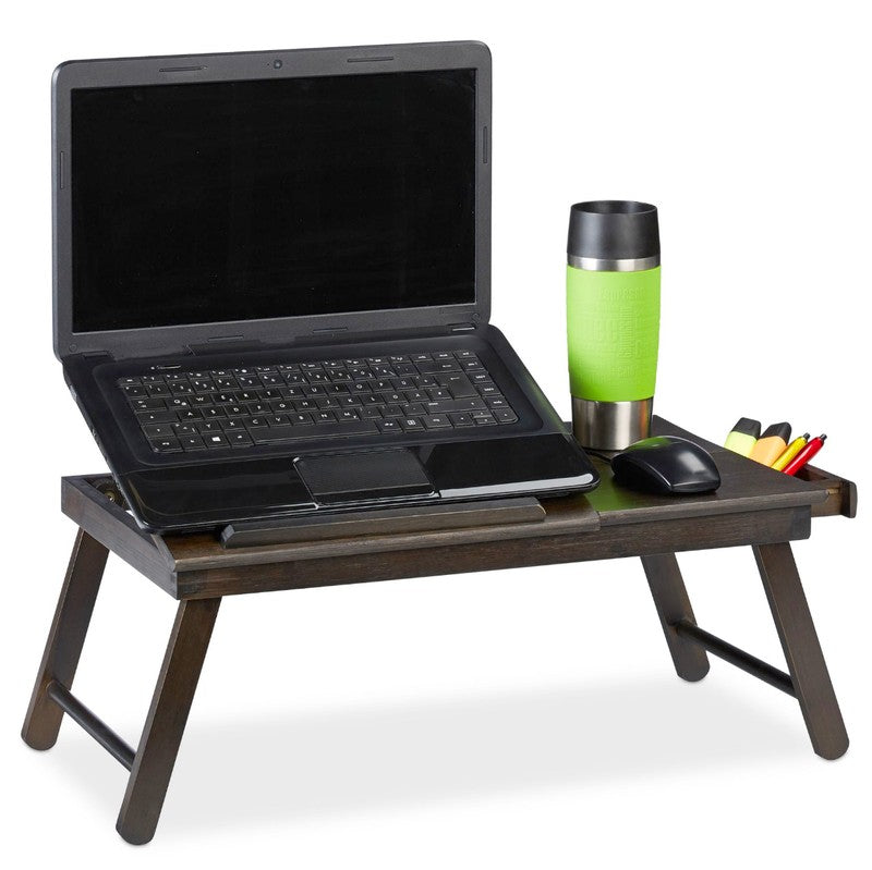 Bett-Tisch LAPTOPTISCH Betttablett braun