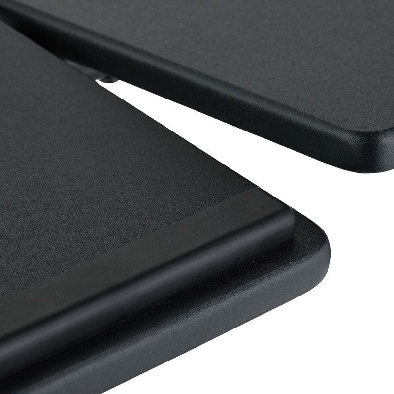 Mobiler Beistelltisch LAPTOPTISCH Stehtisch Stehpult Notebooktisch SCHWARZ