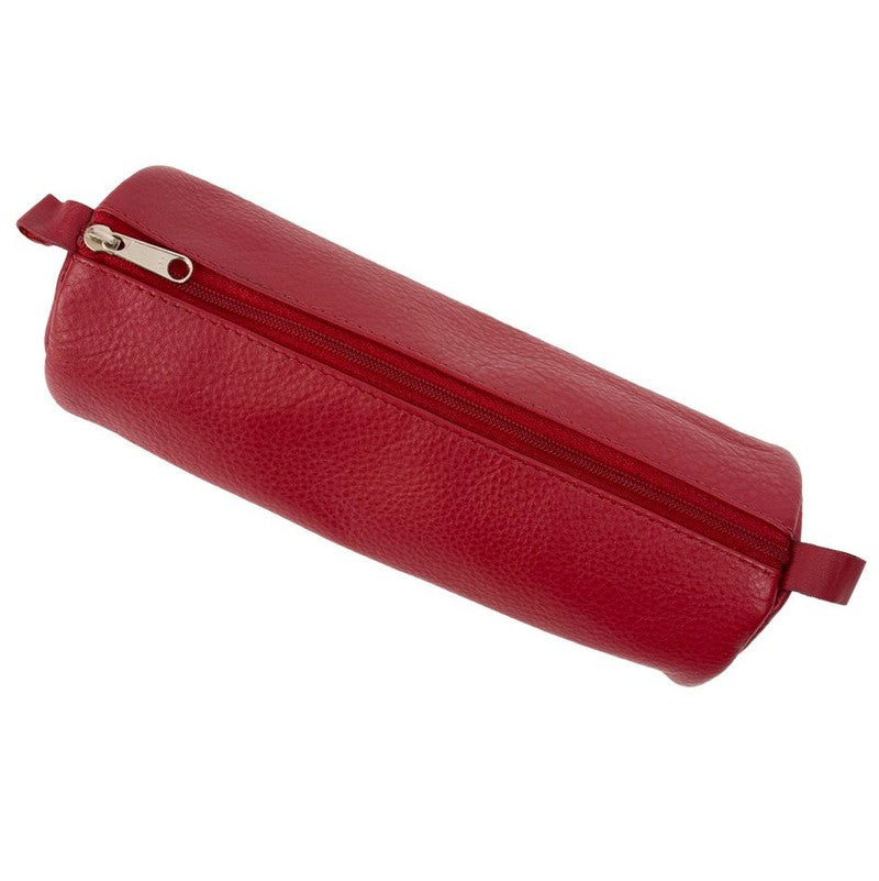 Stiftemäppchen ETUI aus rotem Leder
