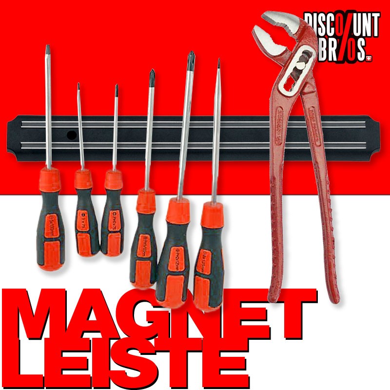 Werkzeughalter Messerschiene MAGNETLEISTE für Messer und Werkzeug 33cm