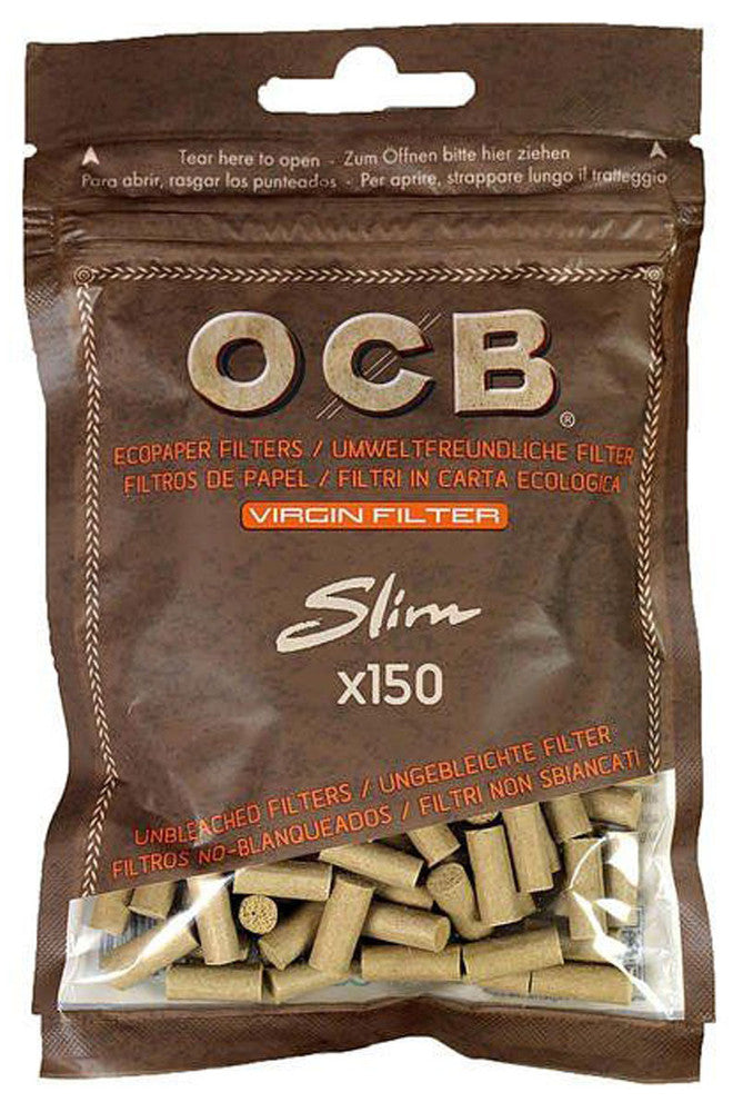 150 Stk. OCB VIRGIN Filter Tips SLIM