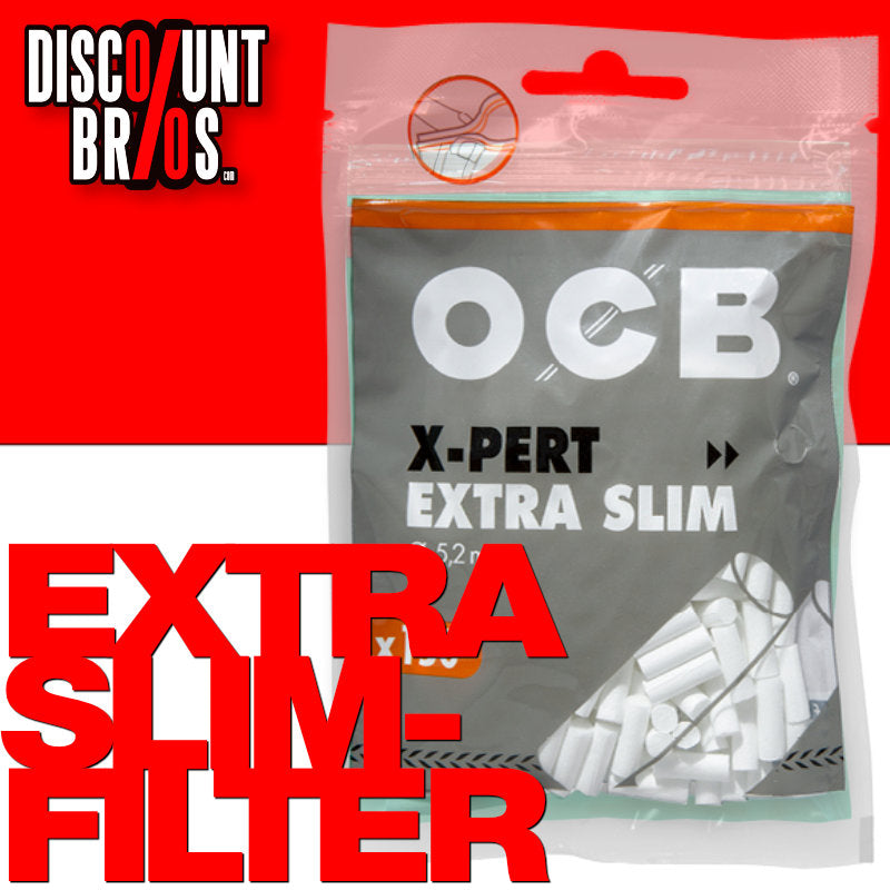 150 Stk. OCB X-PERT Filter Tips SLIM