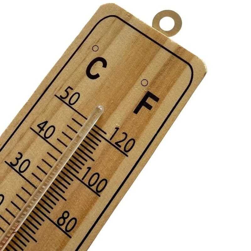 Nostalgie HOLZ THERMOMETER 22cm