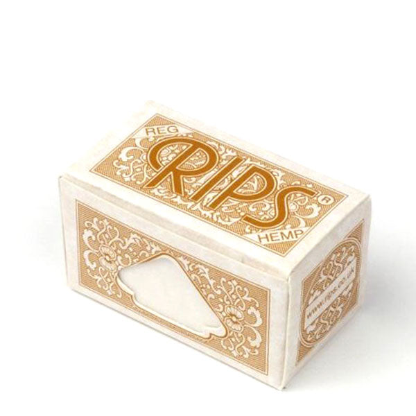 RIPS HEMP Hanf REGULAR Papers Braun Zigarettenpapier Rolle 6m×37mm