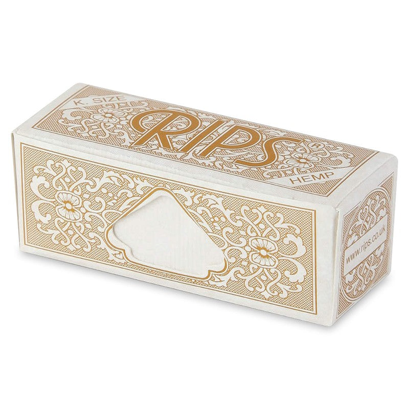RIPS HEMP Hanf King Size Papers Braun Zigarettenpapier Rolle 5m×53mm