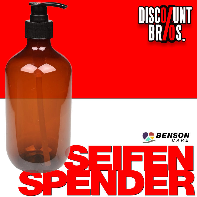 Benson Care SEIFENSPENDER Portionierer Kunststoff BRAUN 500ml